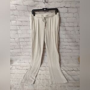 Tommy Bahama Island Soft Cozy Pants Small Cream